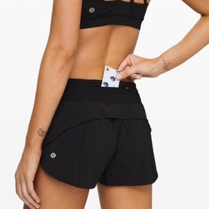 Lululemon Speed Shorts Black